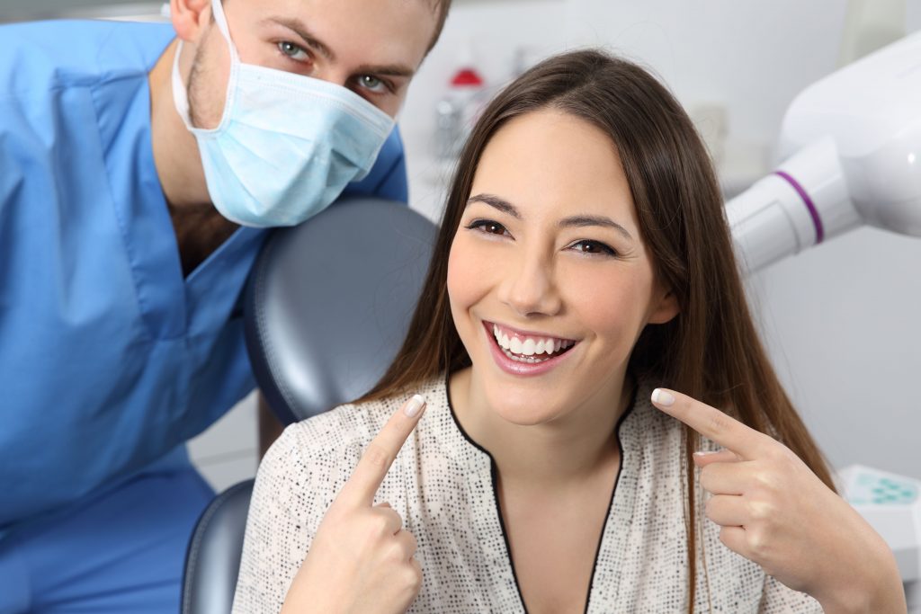 professional teeth bleaching